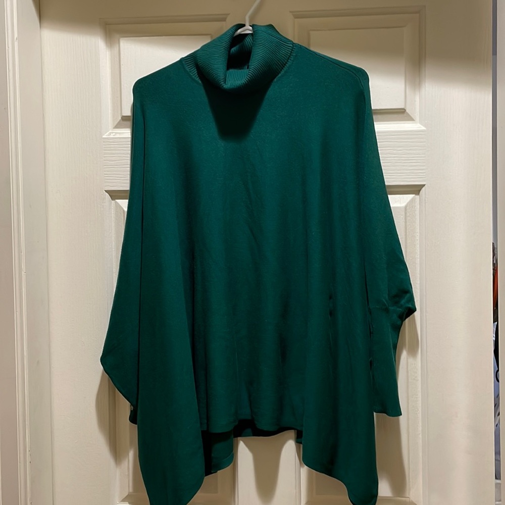 Alfani green batwing sweater (sz s)